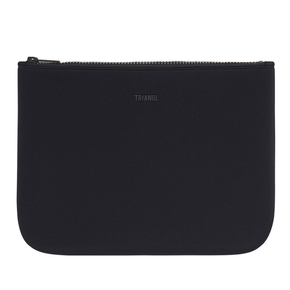 TRIANGL Jett Black Neoprene Swimsuit Large Zip Bag
